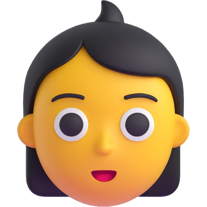 face with suspicious look, 3D emoji style emoji