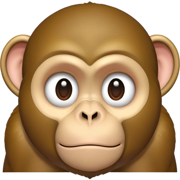 Monkey thinking  emoji