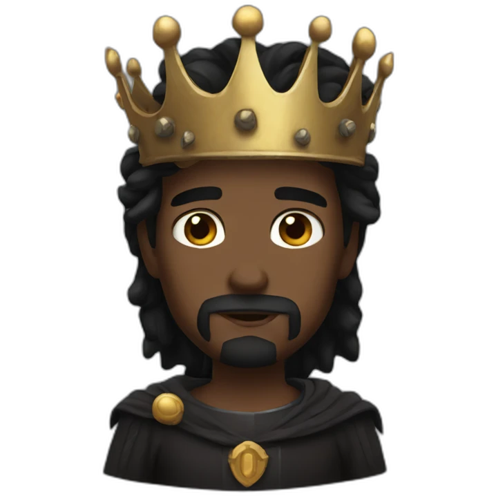 King of darkness emoji