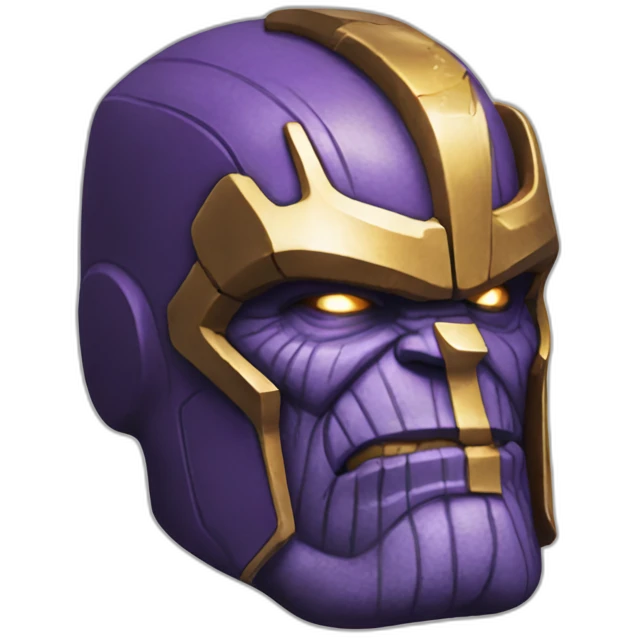 Thanos snapping emoji