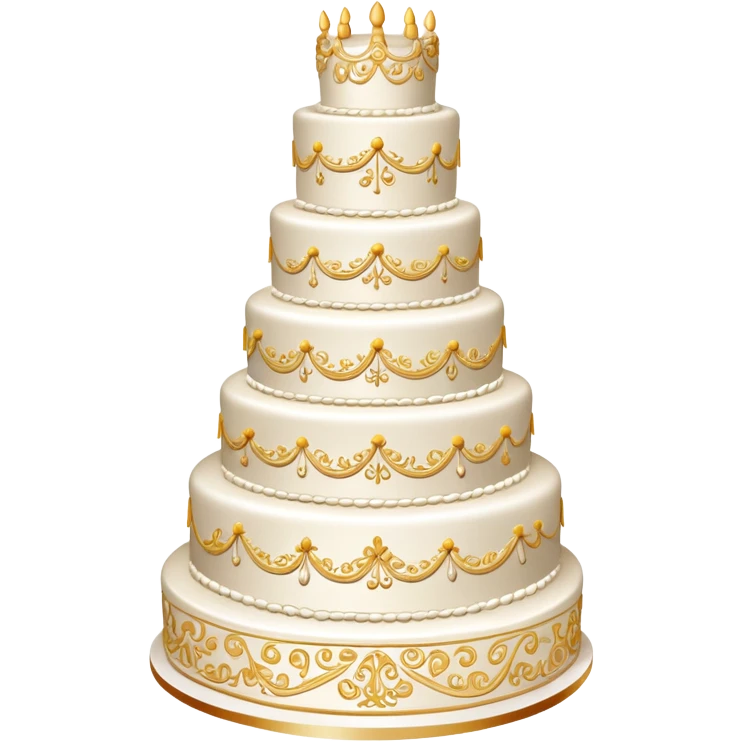 Wedding cake emoji