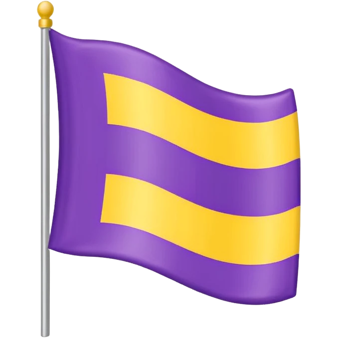 The intersex flag  emoji