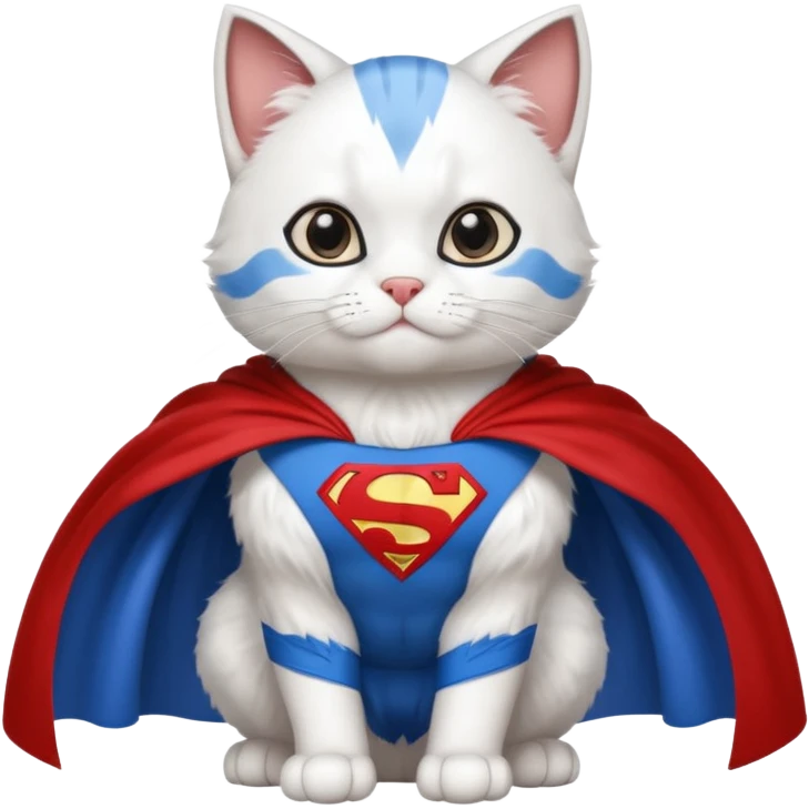 superman cat emoji