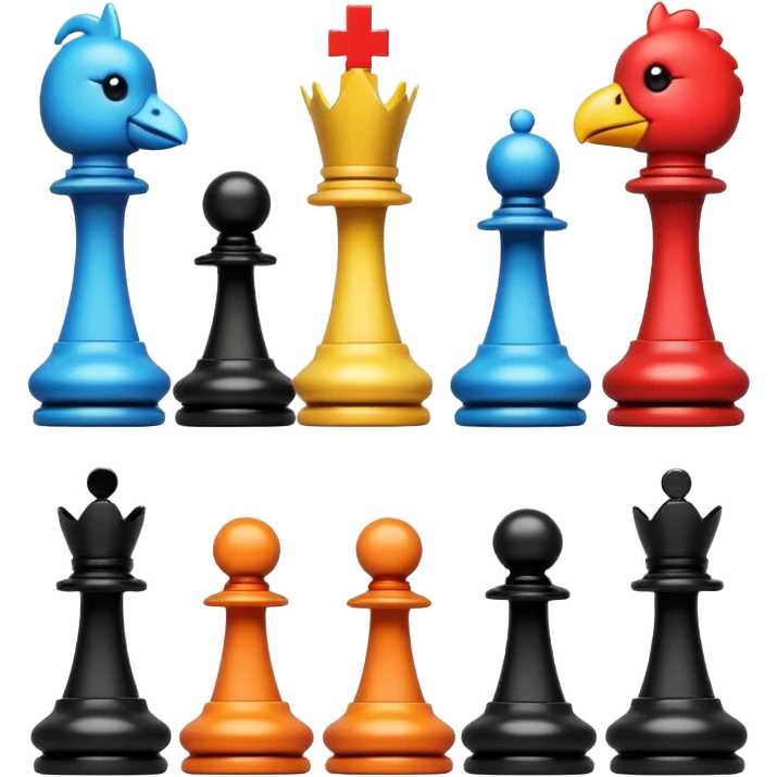 Chess flappy bird emoji