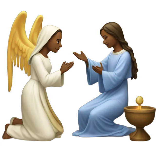 The Annunciation emoji