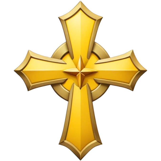Deacon emblem with a touch of yellow emoji