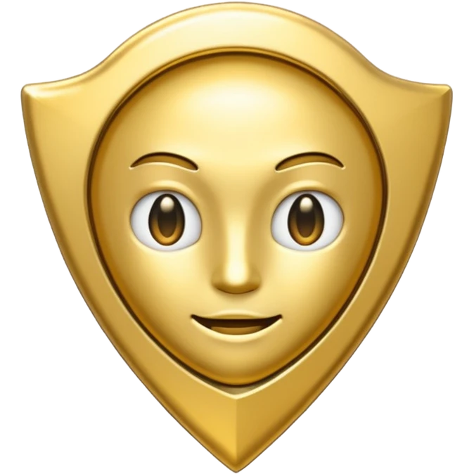 V badge emojy emoji
