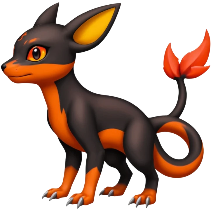Umbreon-Charmeleon-Guilmon-fusion emoji