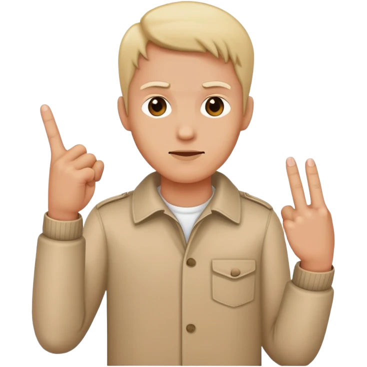 man with middle finger emoji