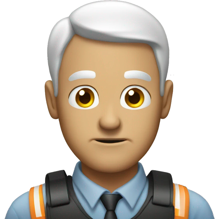  warning man emoji
