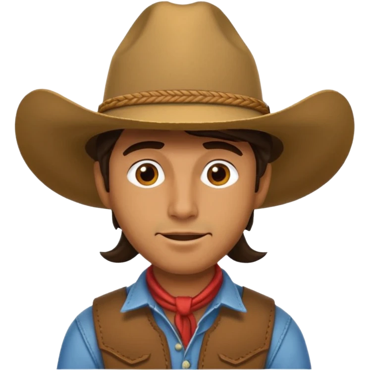 fly hat cowboy  emoji