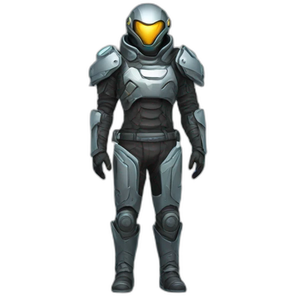 futuristic armored pants Technomancer emoji