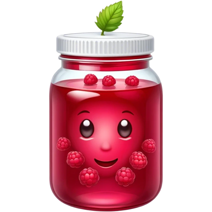 raspberry jelly emoji
