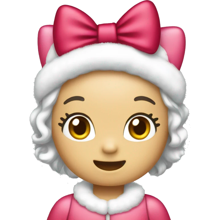 hello kitty navideña emoji
