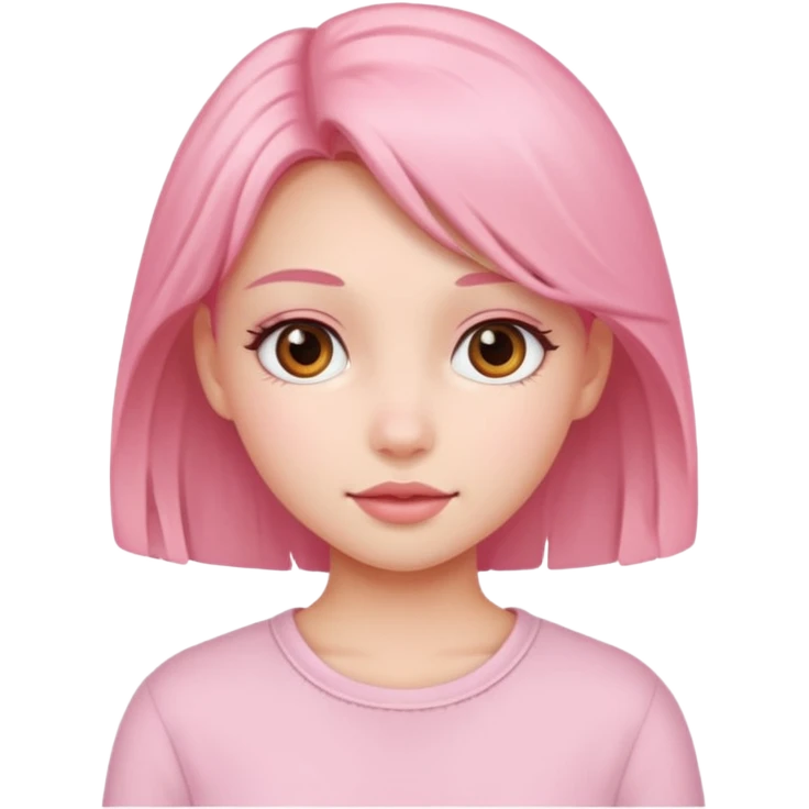 Pink hot cute emoji