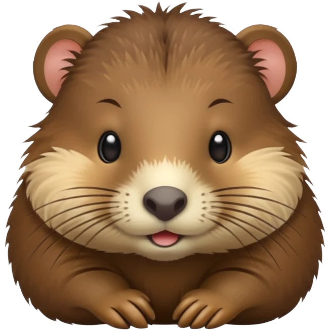 Nutria bebé  emoji
