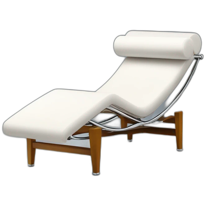 le corbusier chaise longue emoji