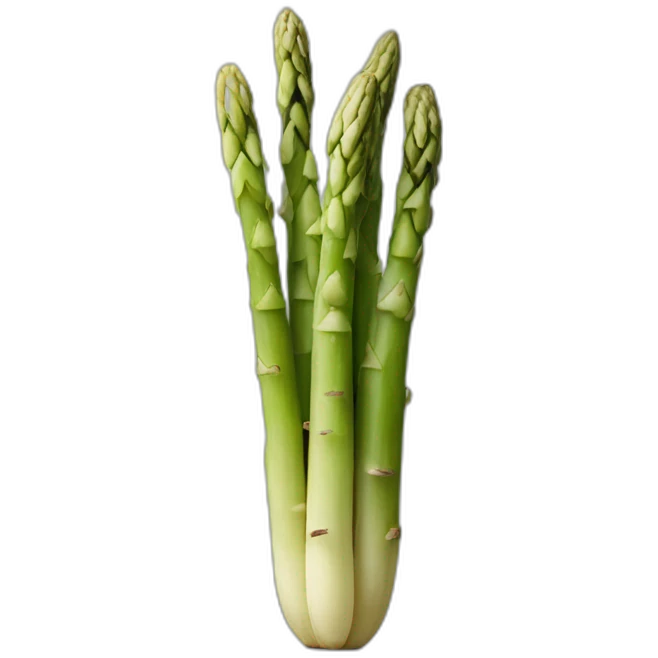 Crée un emoji d'une asperge qui joue au échecs emoji