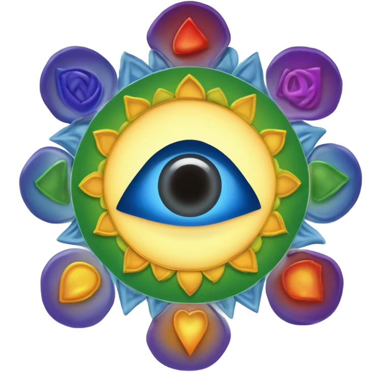 the seven chakras emoji