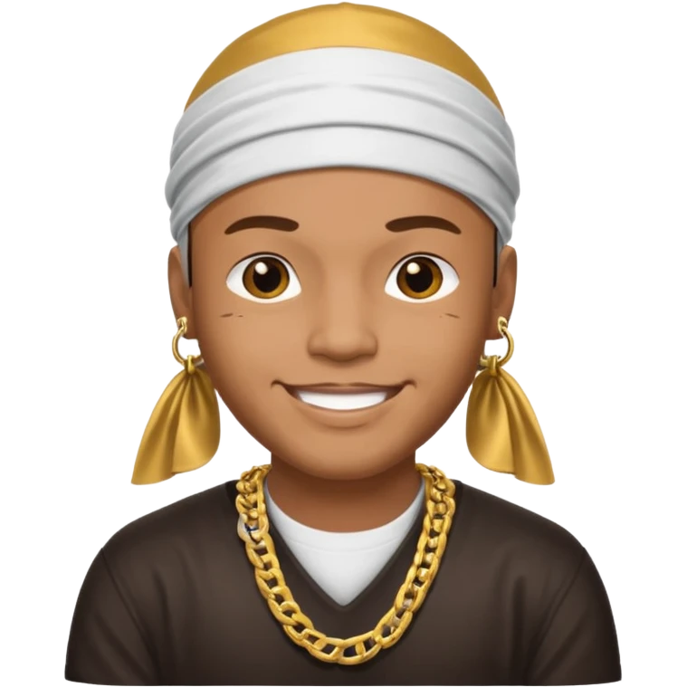 True brown style Filipino gangster while hdi emoji