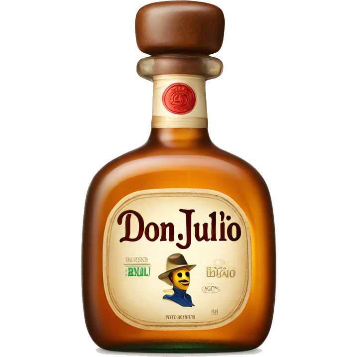 Don julio bottle  emoji
