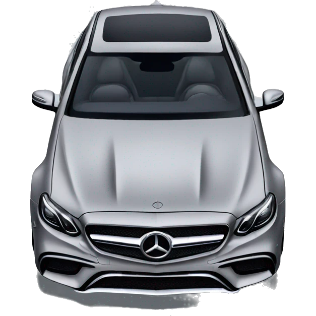 grey Mercedes e63 emoji