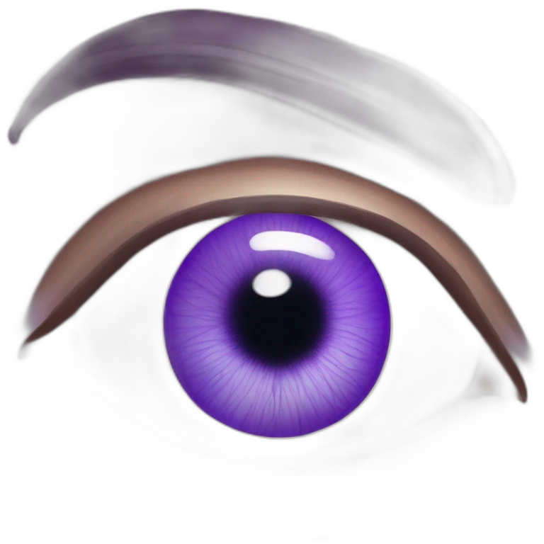 majestic godly violet iris eyeball emoji