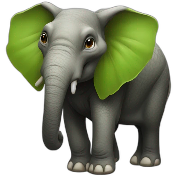 Tortue sur elephant emoji