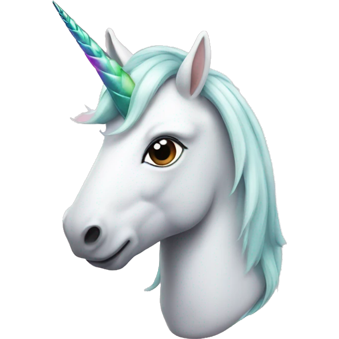 Unicorn with elf ears emoji