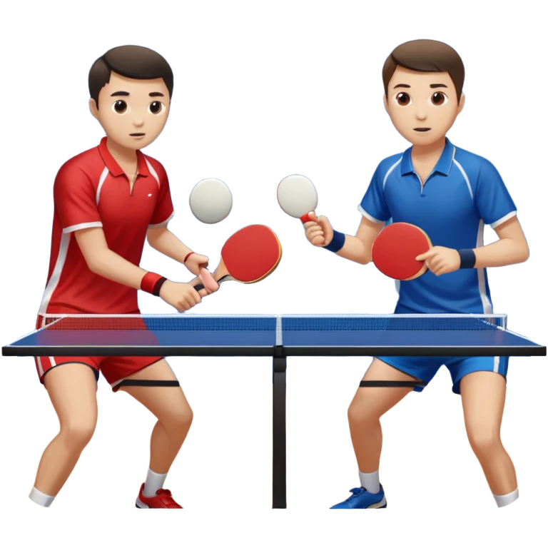 table tennis match emoji