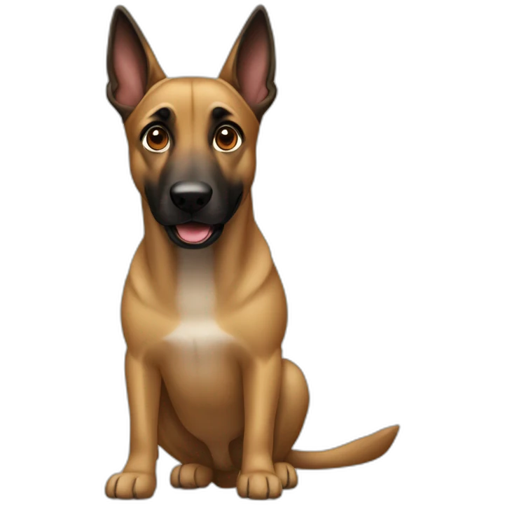 Dog malinois emoji