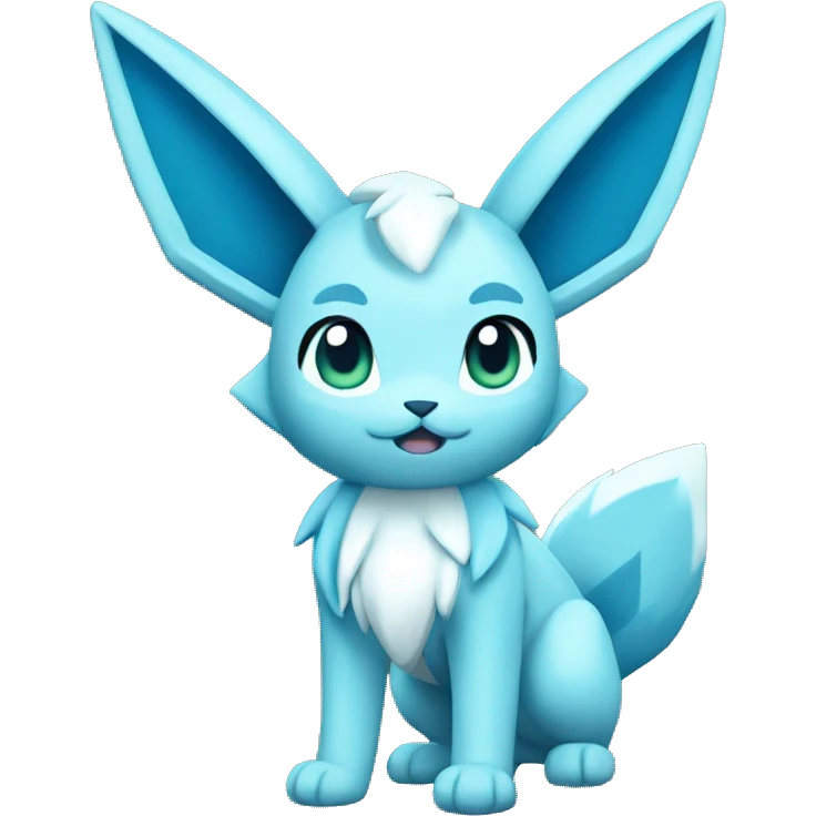 Glaceon full body emoji