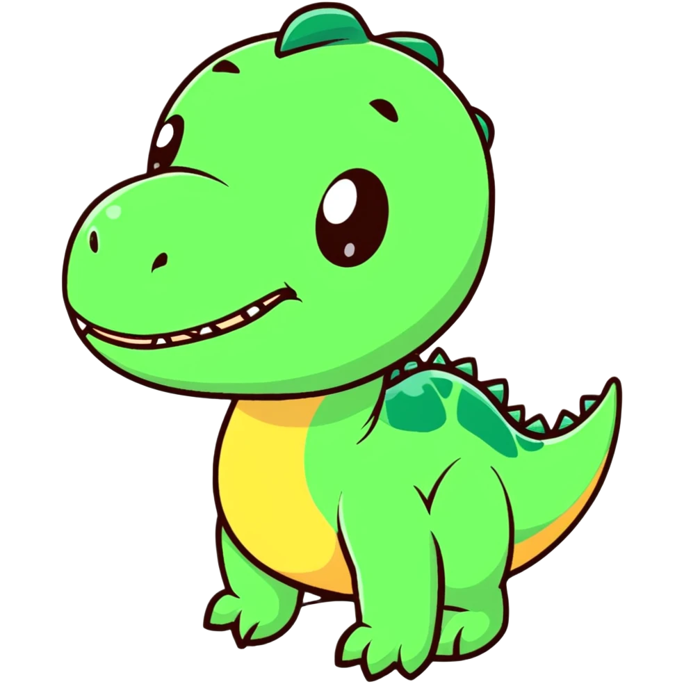 cute baby dinosaur emoji