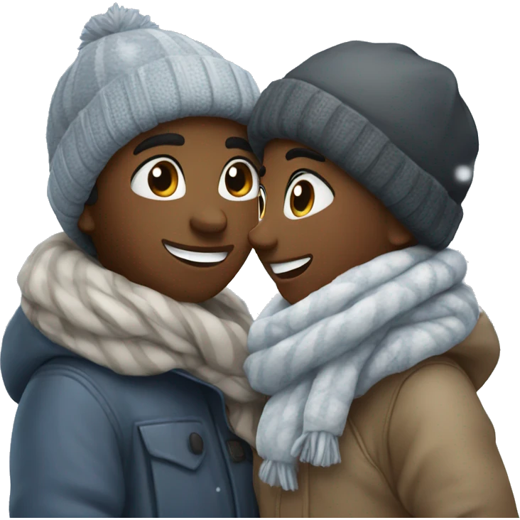 winter love emoji