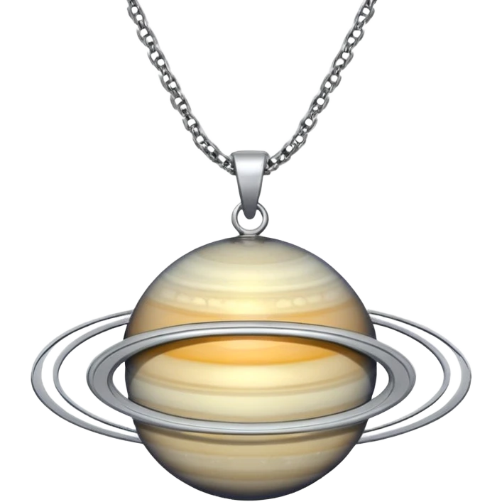 Подвеска с сатурном emoji