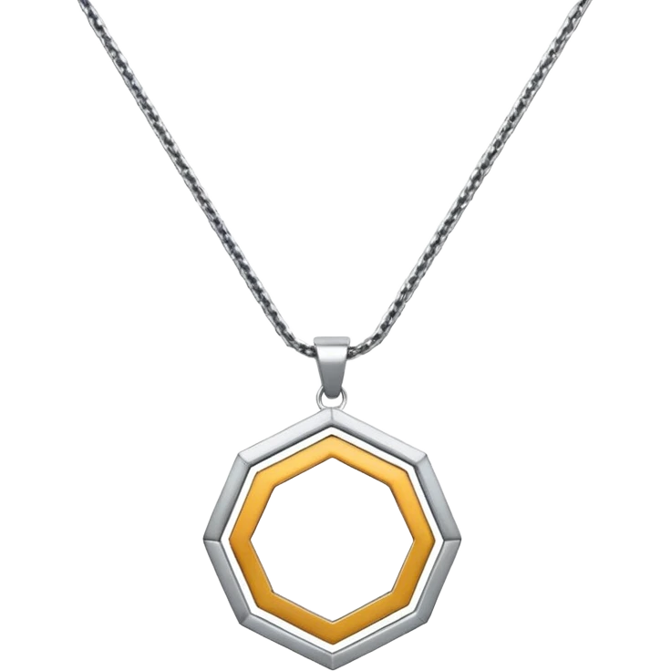 hipster necklace emoji