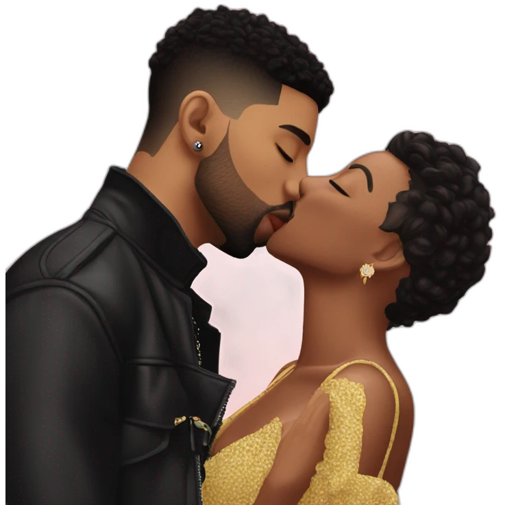 drake 21 savage kissing emoji