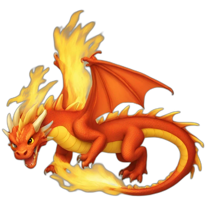 dragon feu emoji