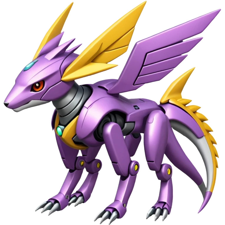 Vikavolt-Renamon-Genesect-fusion emoji