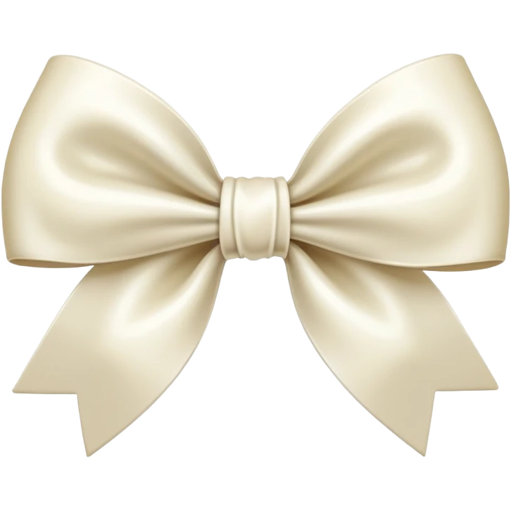 Ivory bow emoji