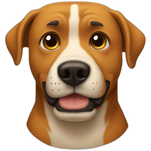 this is fine dog emoji