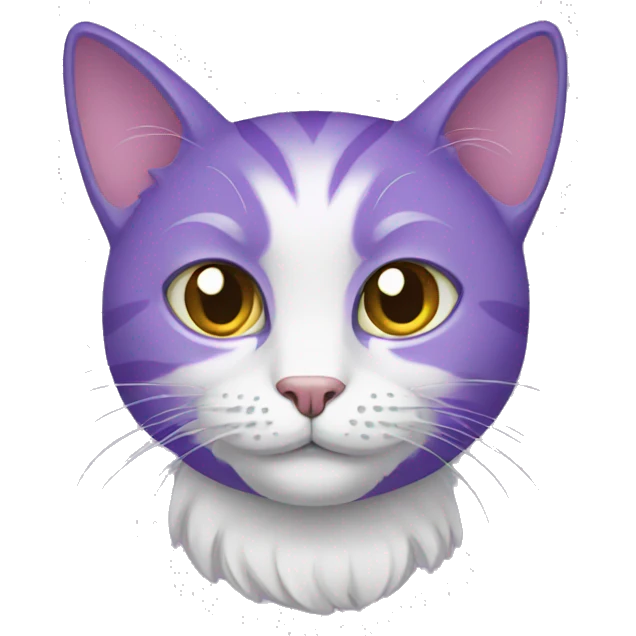 purple cat emoji
