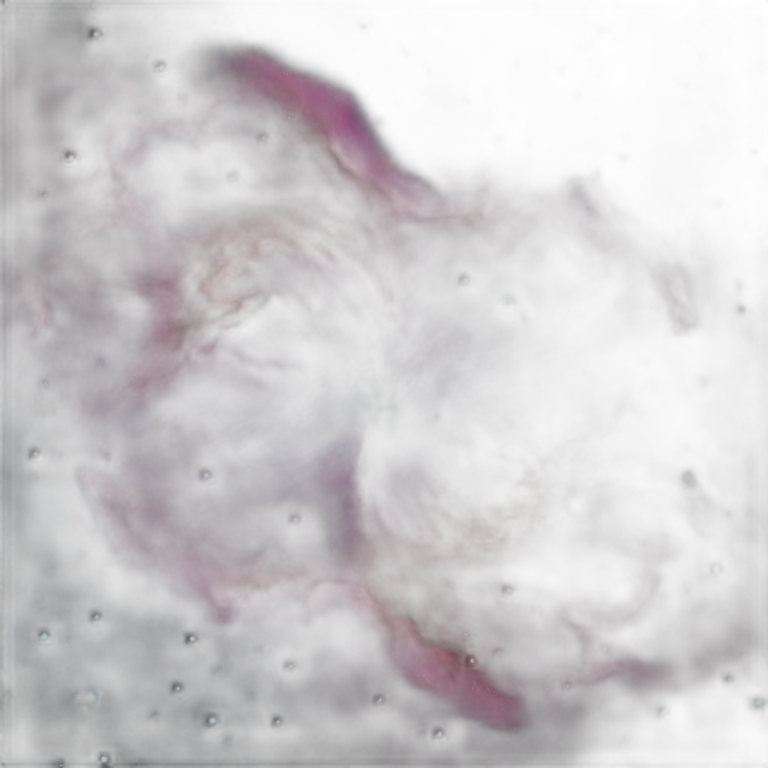 spreading out nebula with cosmic space background emoji