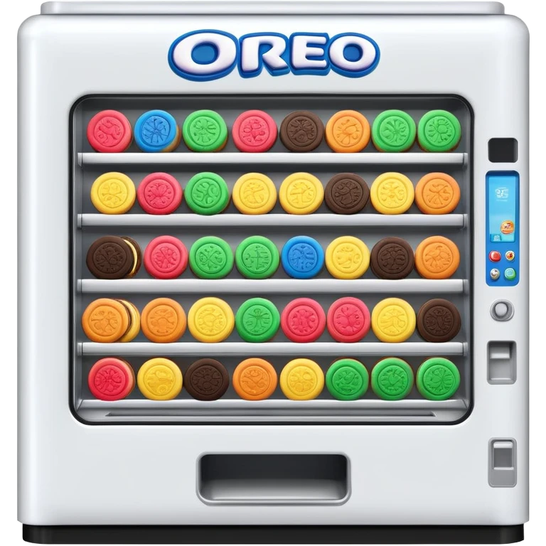 Oreo vending machine  emoji