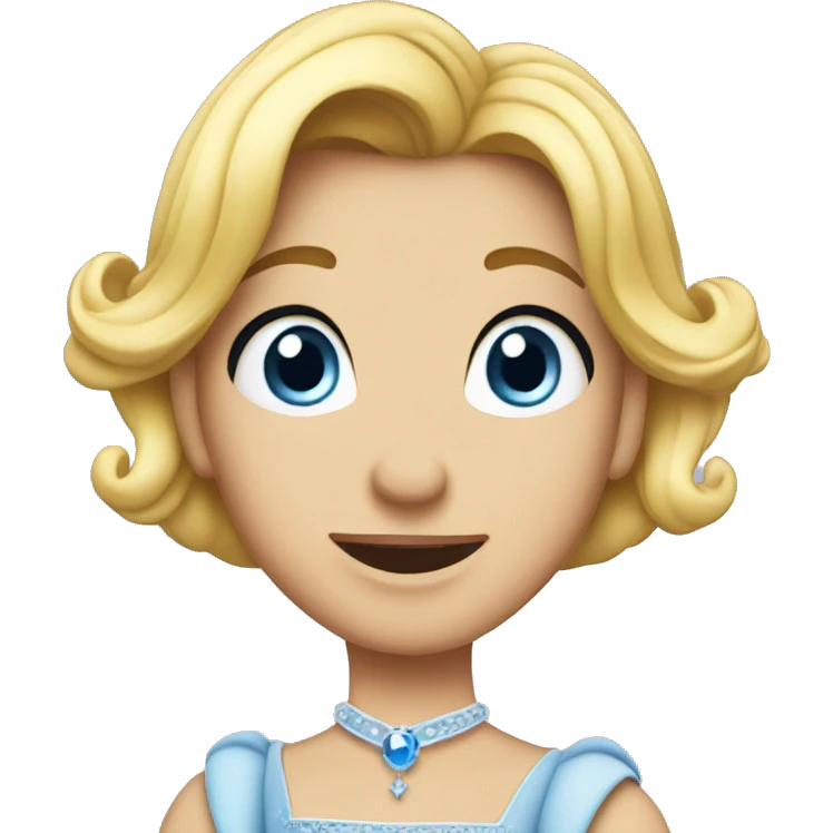 surprising cinderella  emoji