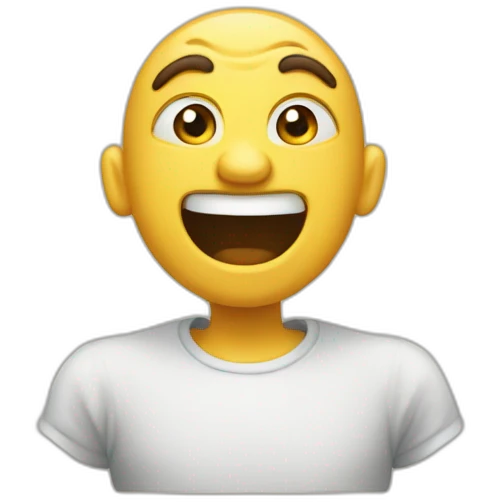 Pleurer de rire emoji