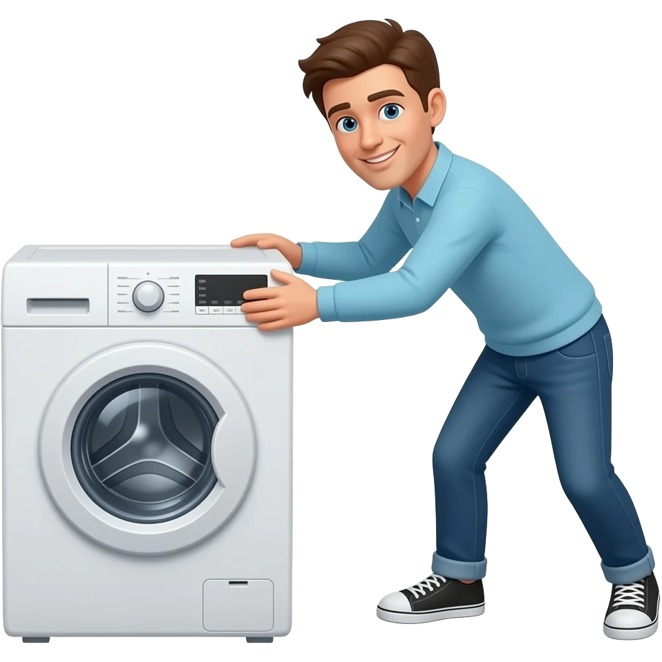 unloading the washing machine emoji