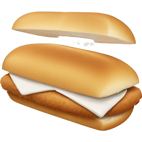 Chick fil a sandwhich emoji
