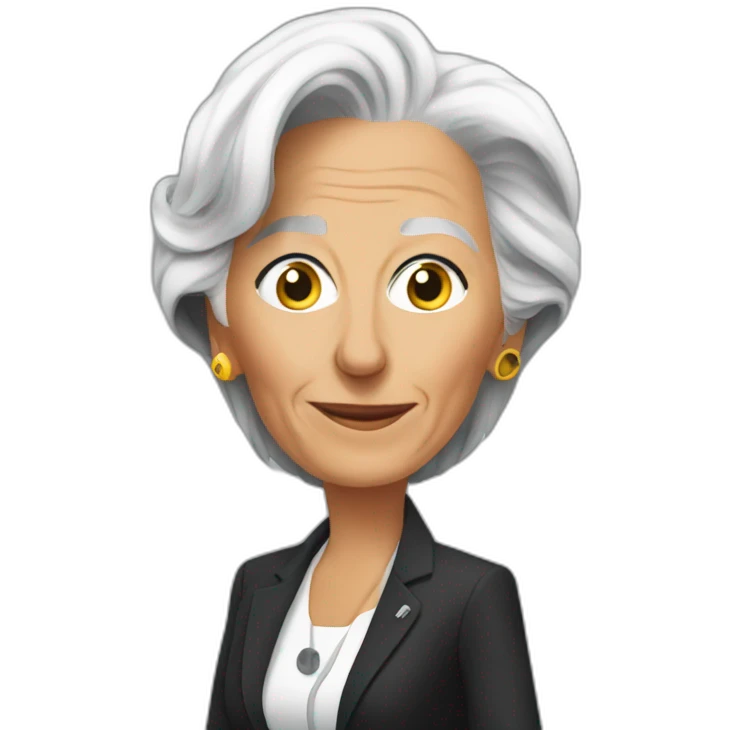 christine lagarde emoji