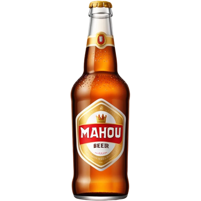 Cerveza Mahou verdadera emoji